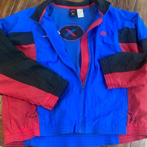 Nike Other - Vintage Nike Jacket XL 90s Colorblock Y2K Streetwear windbreaker cross training